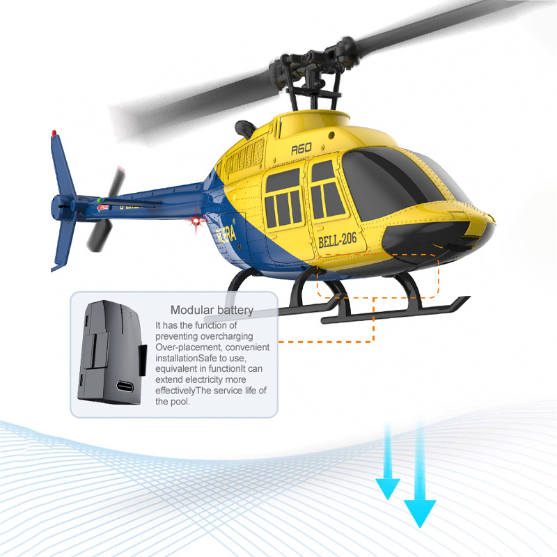 A60 RC Helicopter 2.4G 6-Aixs  - Rc Helicopter Large review and price
