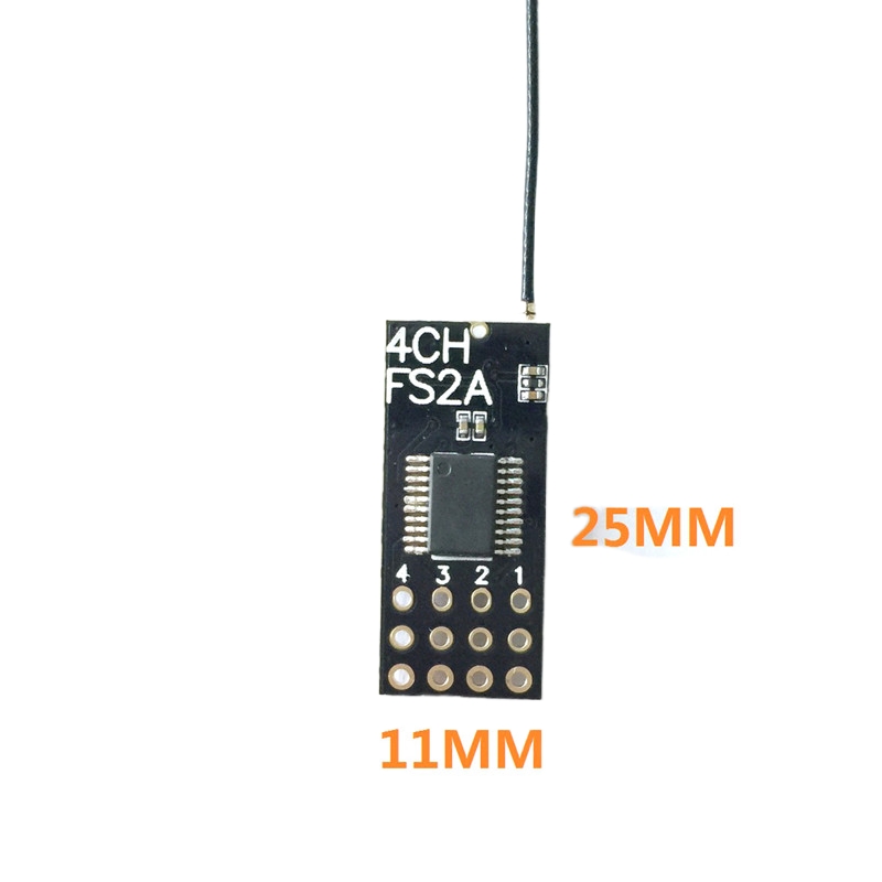 Flysky FS2A Mini Receiver 4CH  - Rc Helicopter Remote Control review and price