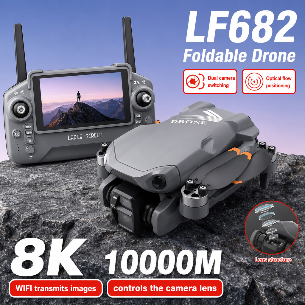 Aerial Photo LF682 Drone 8K HD - Rc Helicopter Mini review and price