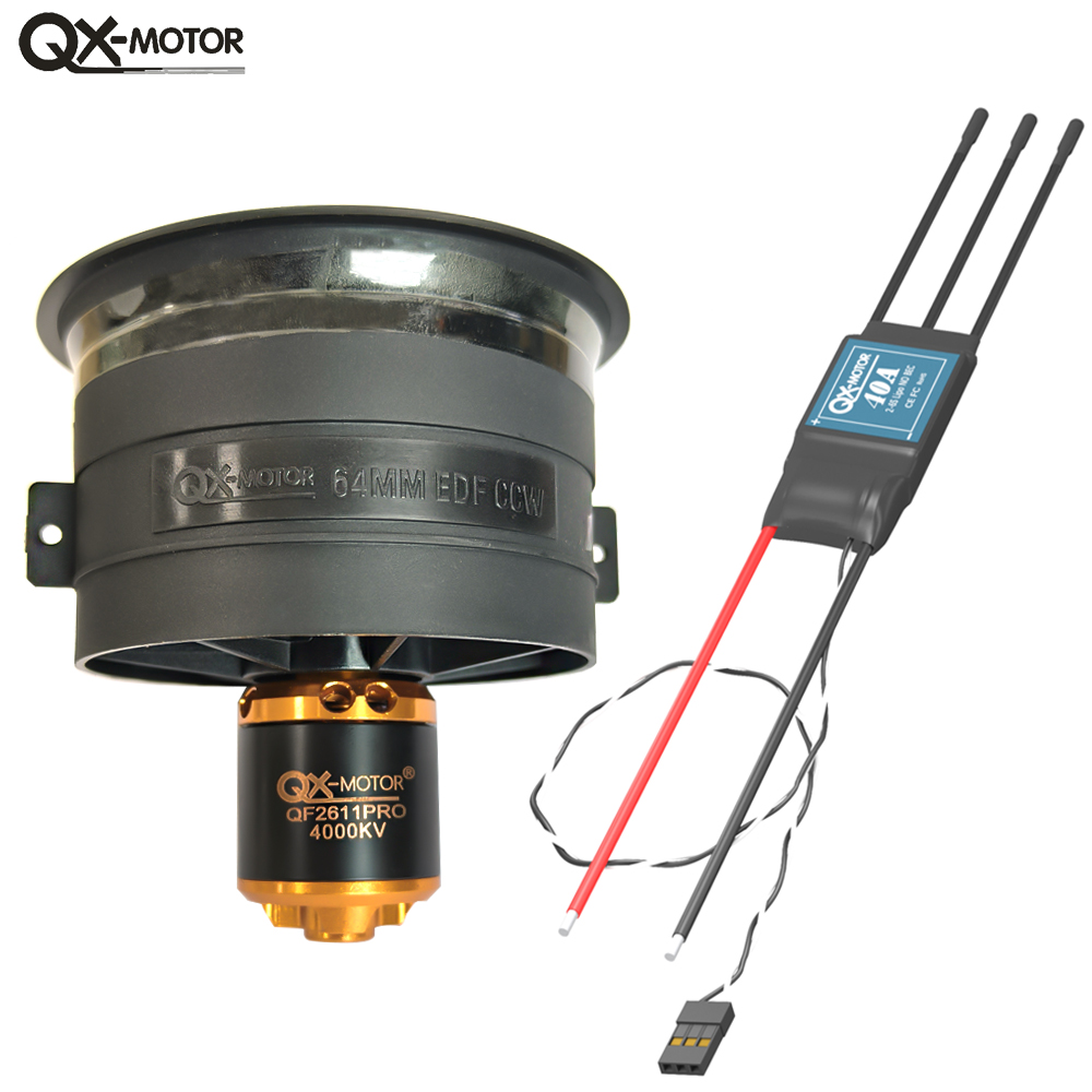 QX-MOTOR 5 Blades 64mm EDF Duc - Rc Helicopter Blade review and price