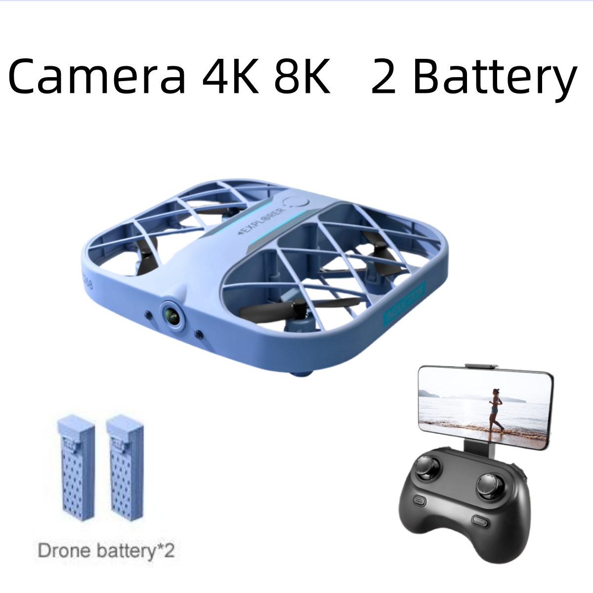 JJRC H107 FPV RC Drone with 2  - Rc Helicopter Case review and price